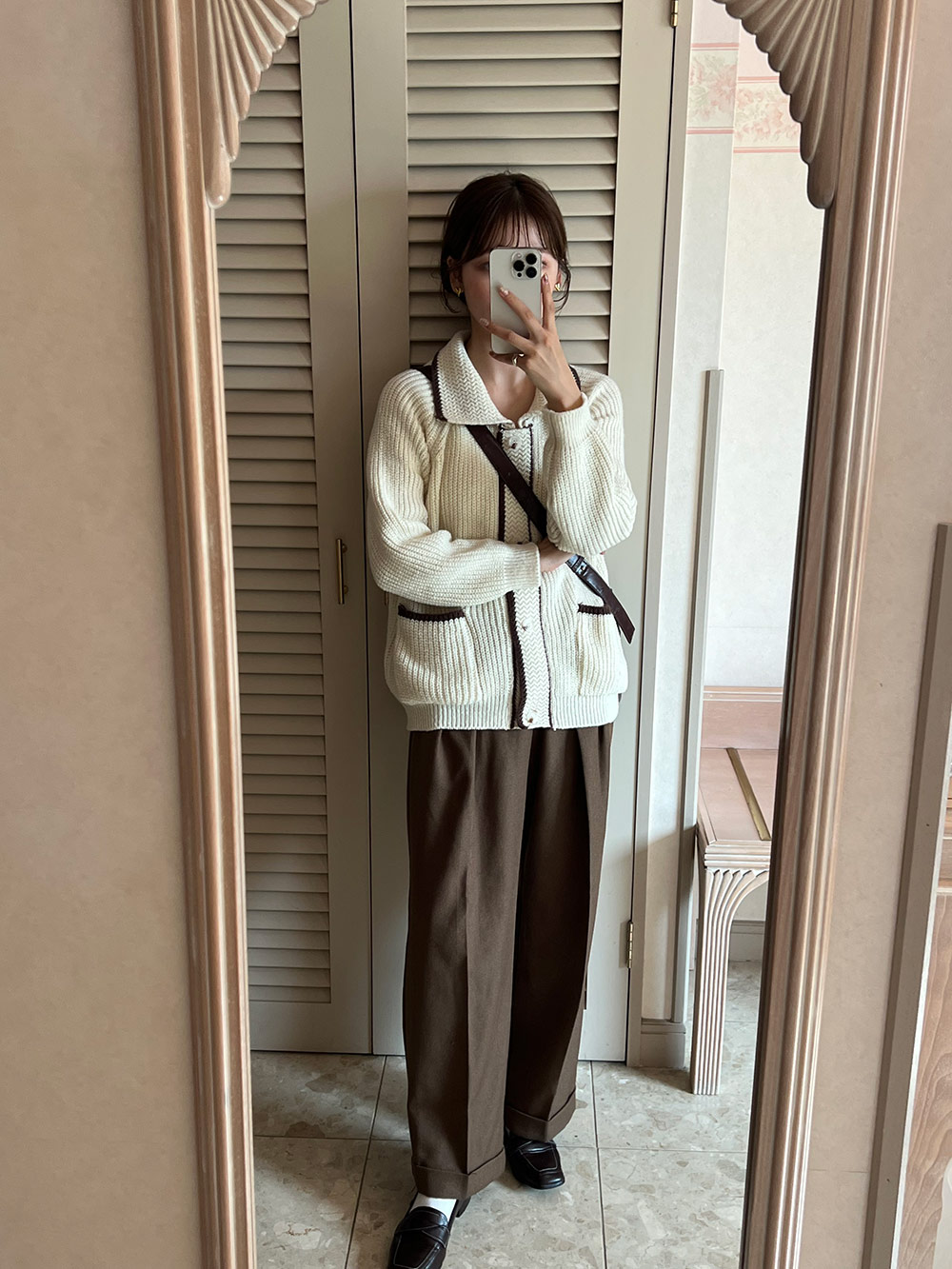 ボリュームニットカラーカーディガン | 詳細画像20