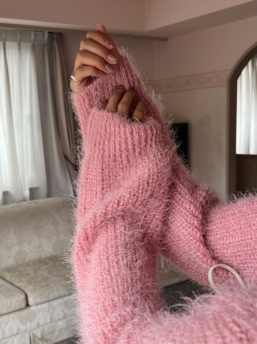 ファータッチルーズニット | 詳細画像4