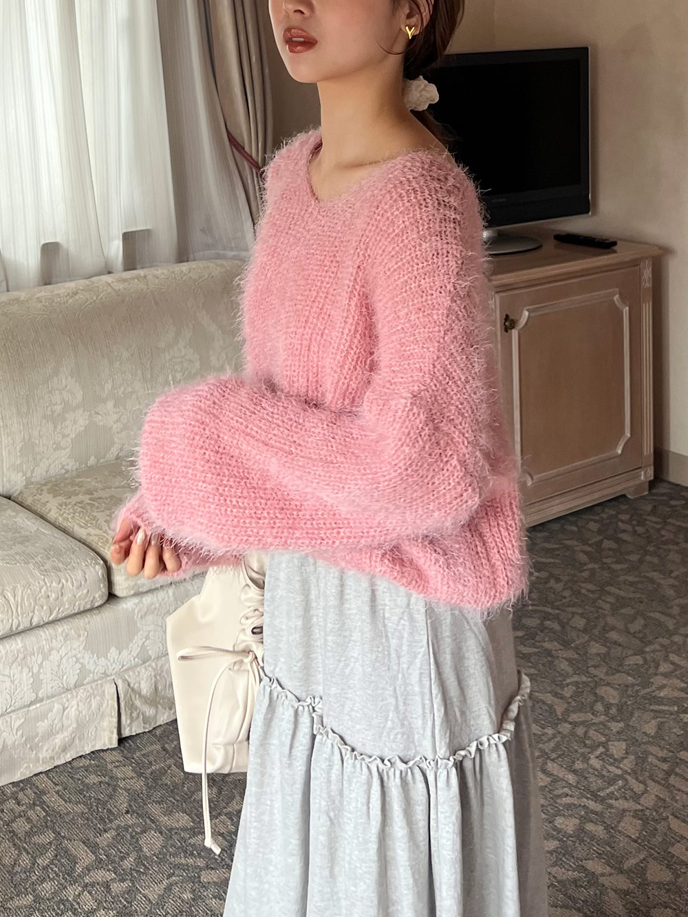 ファータッチルーズニット | 詳細画像5