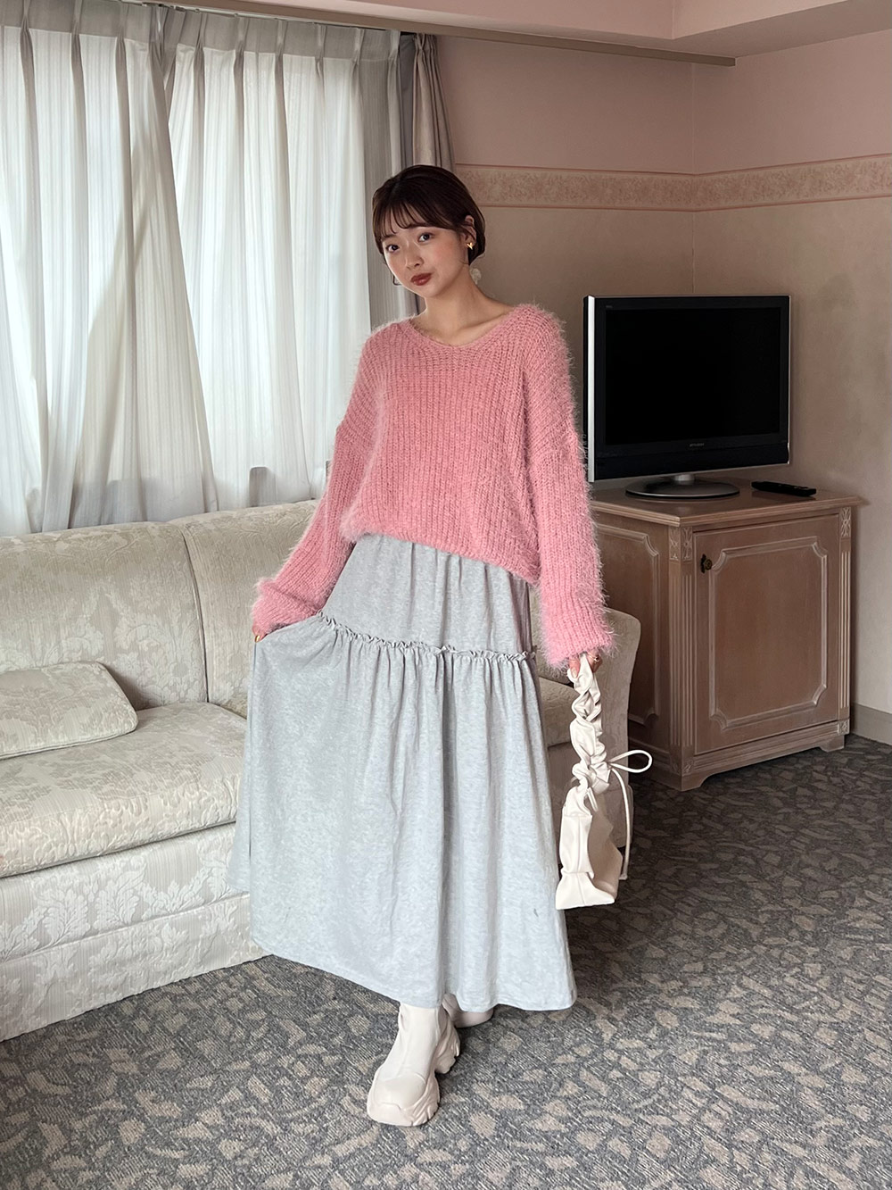 ファータッチルーズニット | 詳細画像12