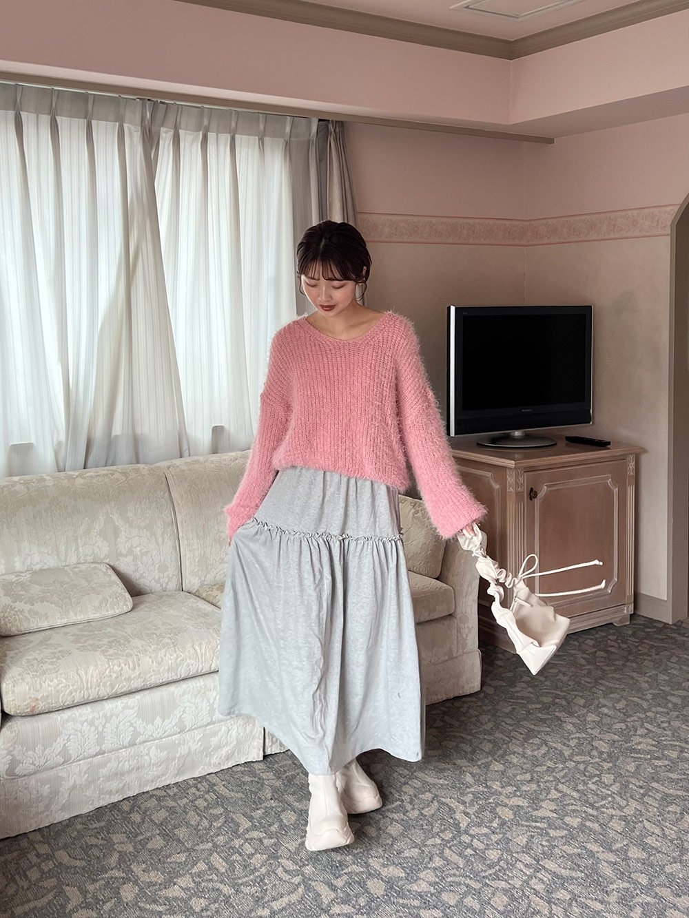 ファータッチルーズニット | 詳細画像13