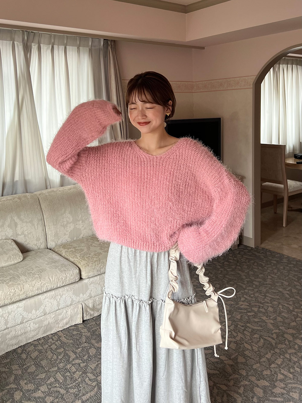 ファータッチルーズニット | 詳細画像14