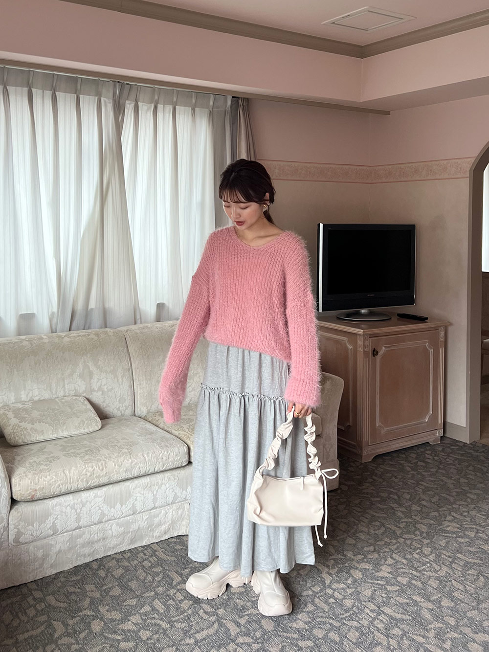 ファータッチルーズニット | 詳細画像18