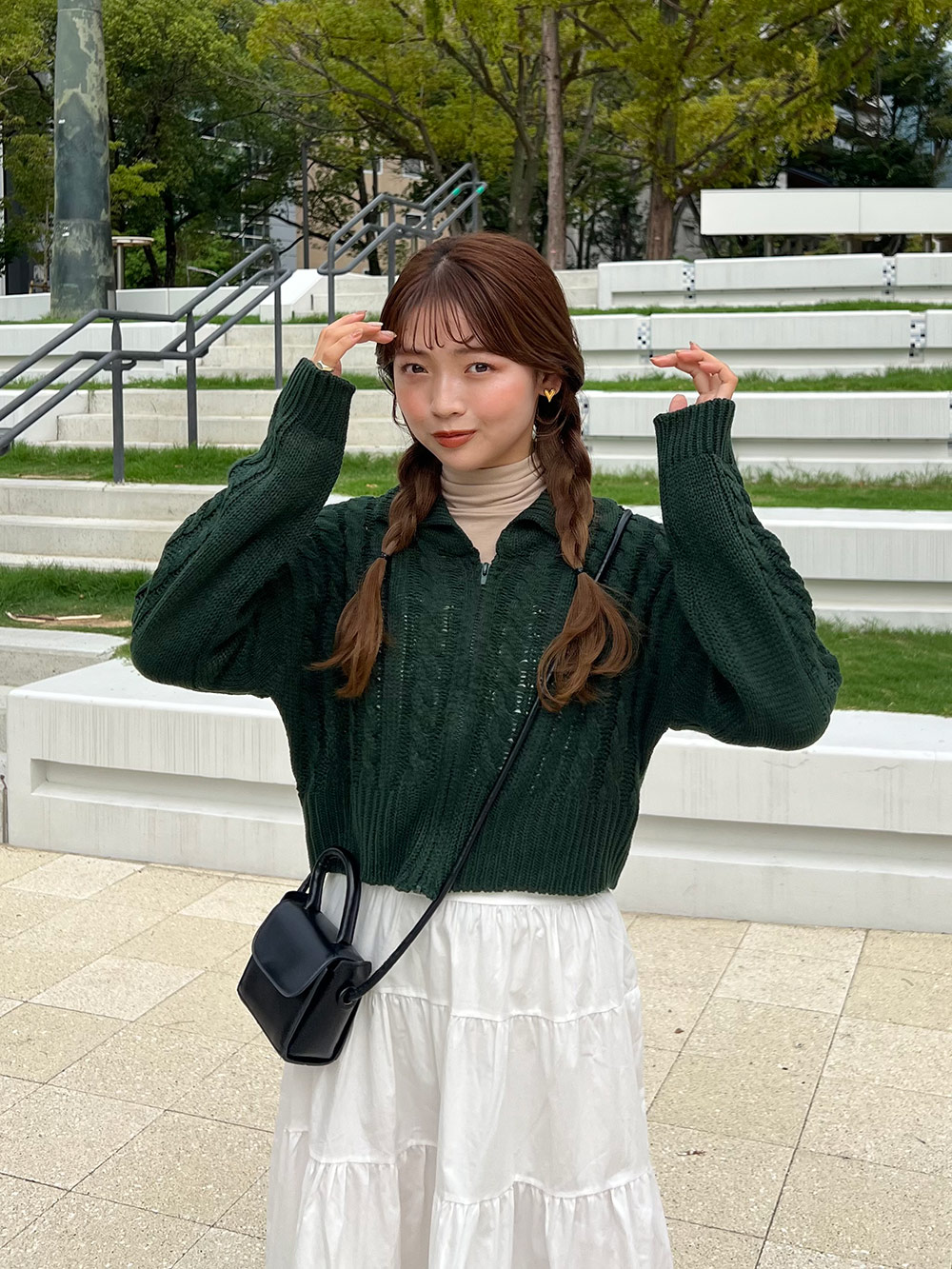 フィンガーホールハイネックTシャツ | 詳細画像18