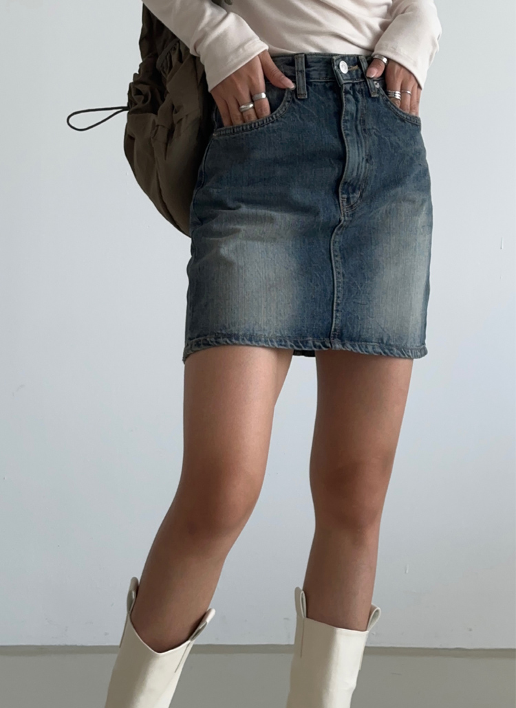 未使用級 レア✨プリーツプリーズ スカート デニム 転写 ミニ ロゴ 5サイズ PLEATS PLEASE デニム転写プリントプリーツパンツ&スカート