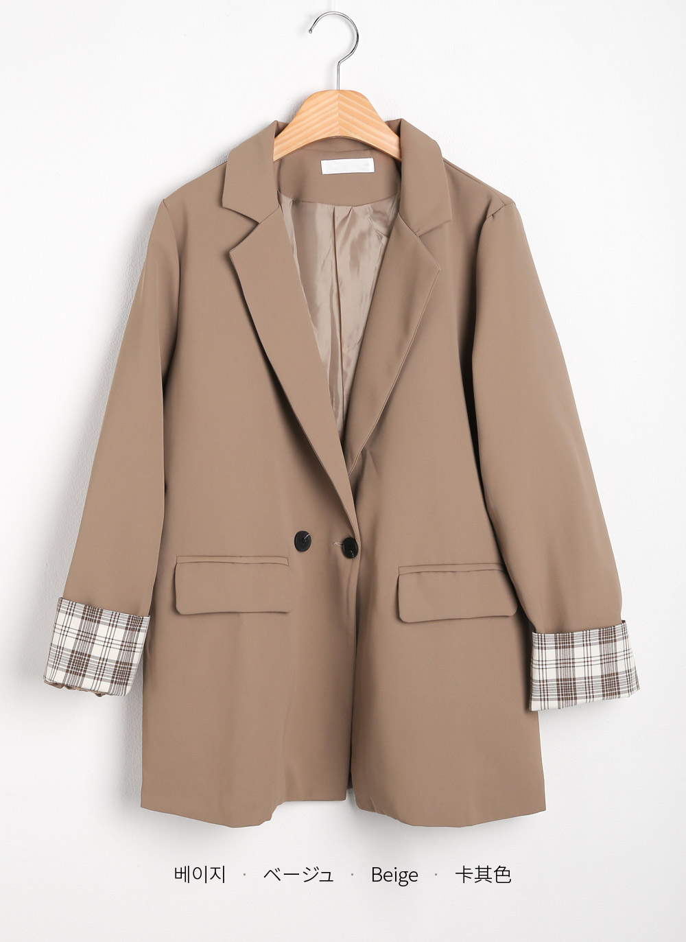 チェックスリーブダブルジャケット | DHOLIC | 詳細画像22