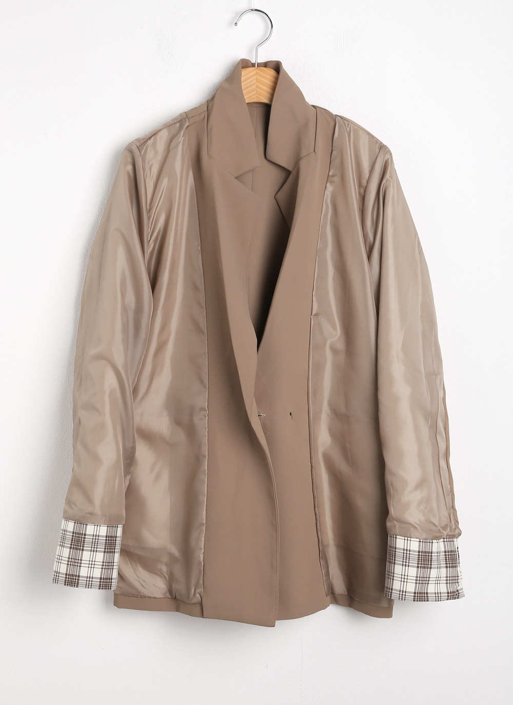 チェックスリーブダブルジャケット | DHOLIC | 詳細画像24