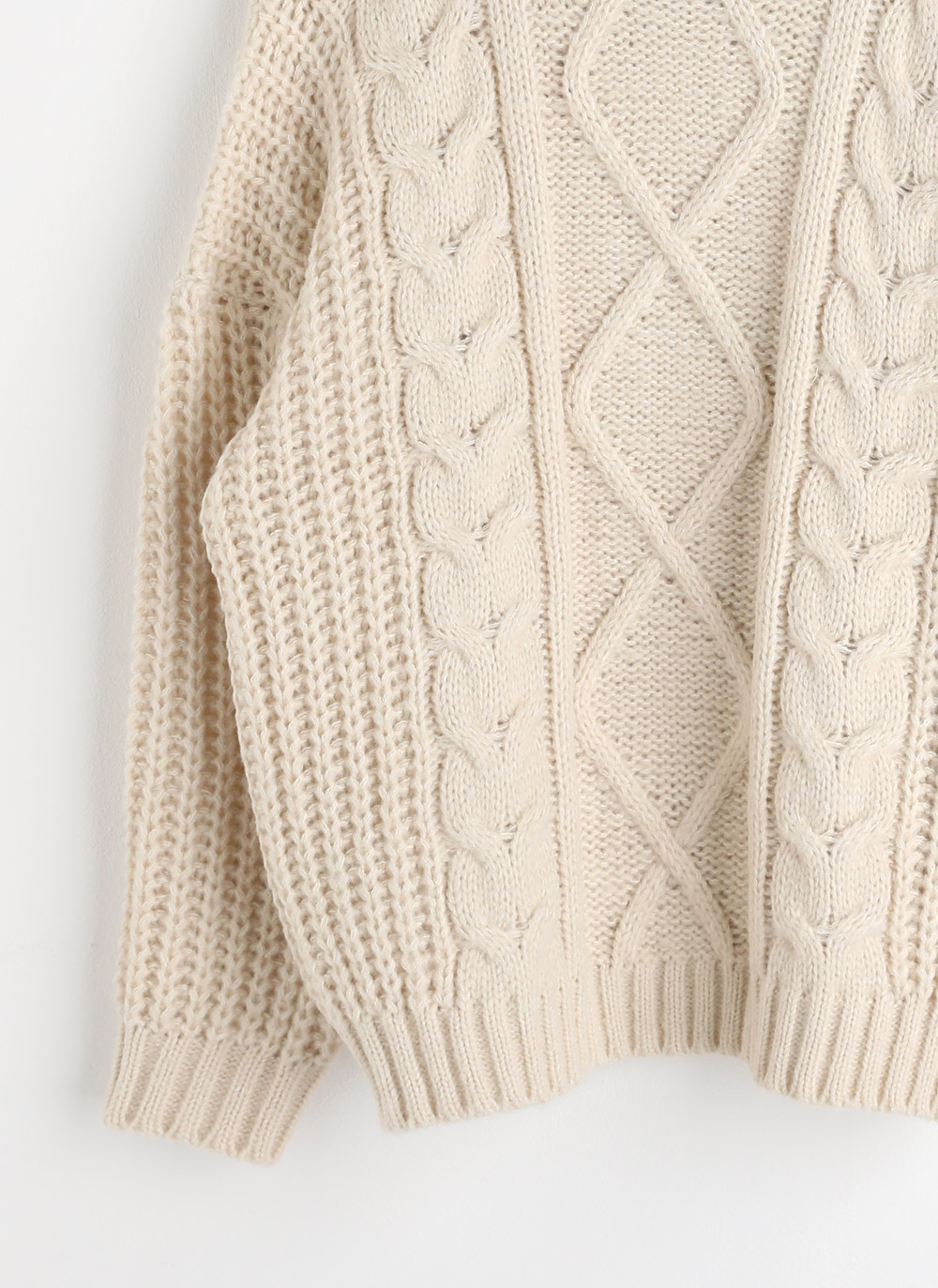 ケーブルショルダースリットボタンニット | DHOLIC | 詳細画像28