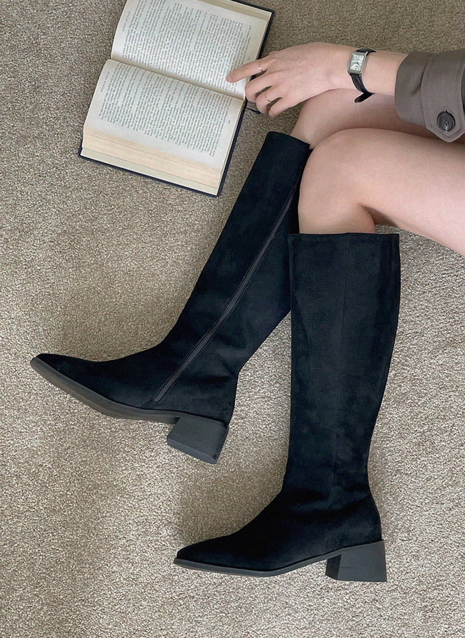 サイドラインロングブーツ | レディースファッション通販 - DHOLIC