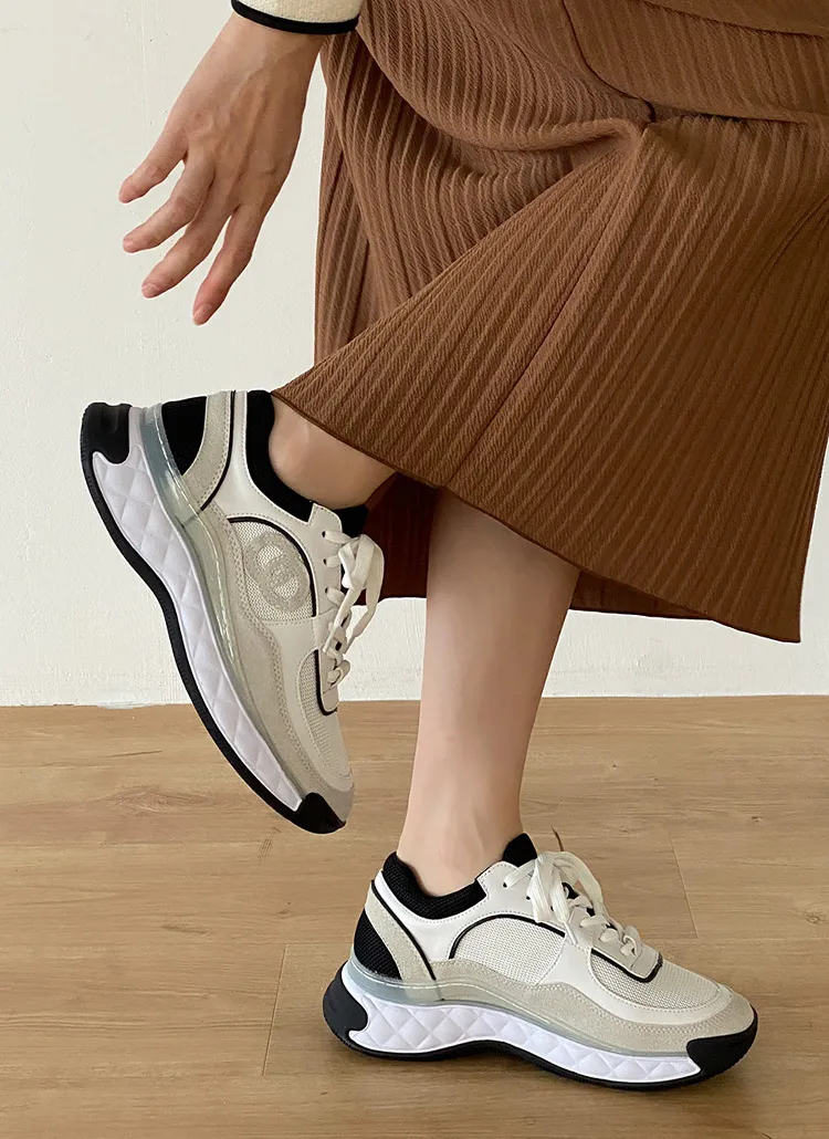 配色キルティングソールスニーカー | DHOLIC | 詳細画像1