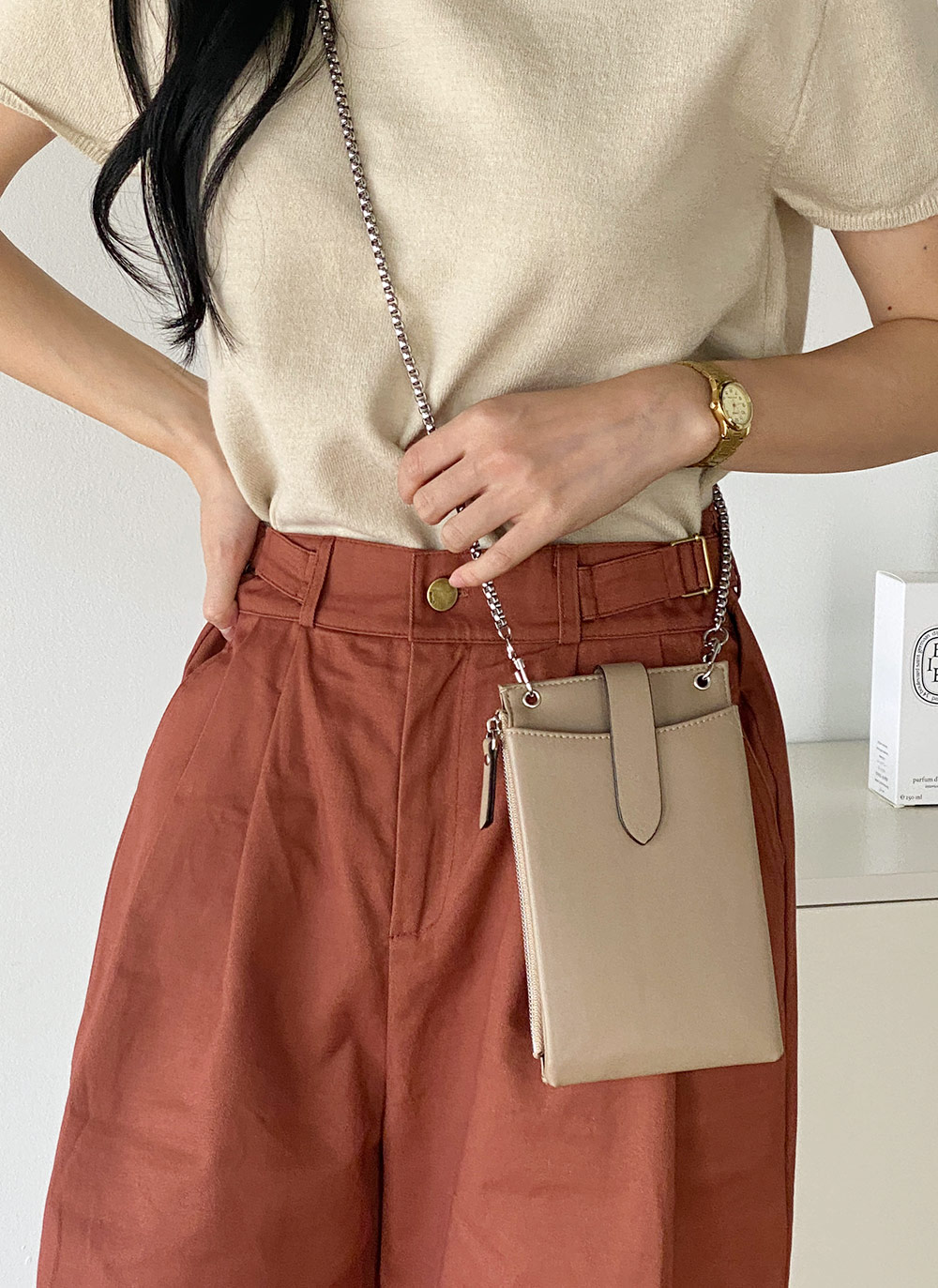 チェーンショルダーミニバッグ | DHOLIC | 詳細画像8