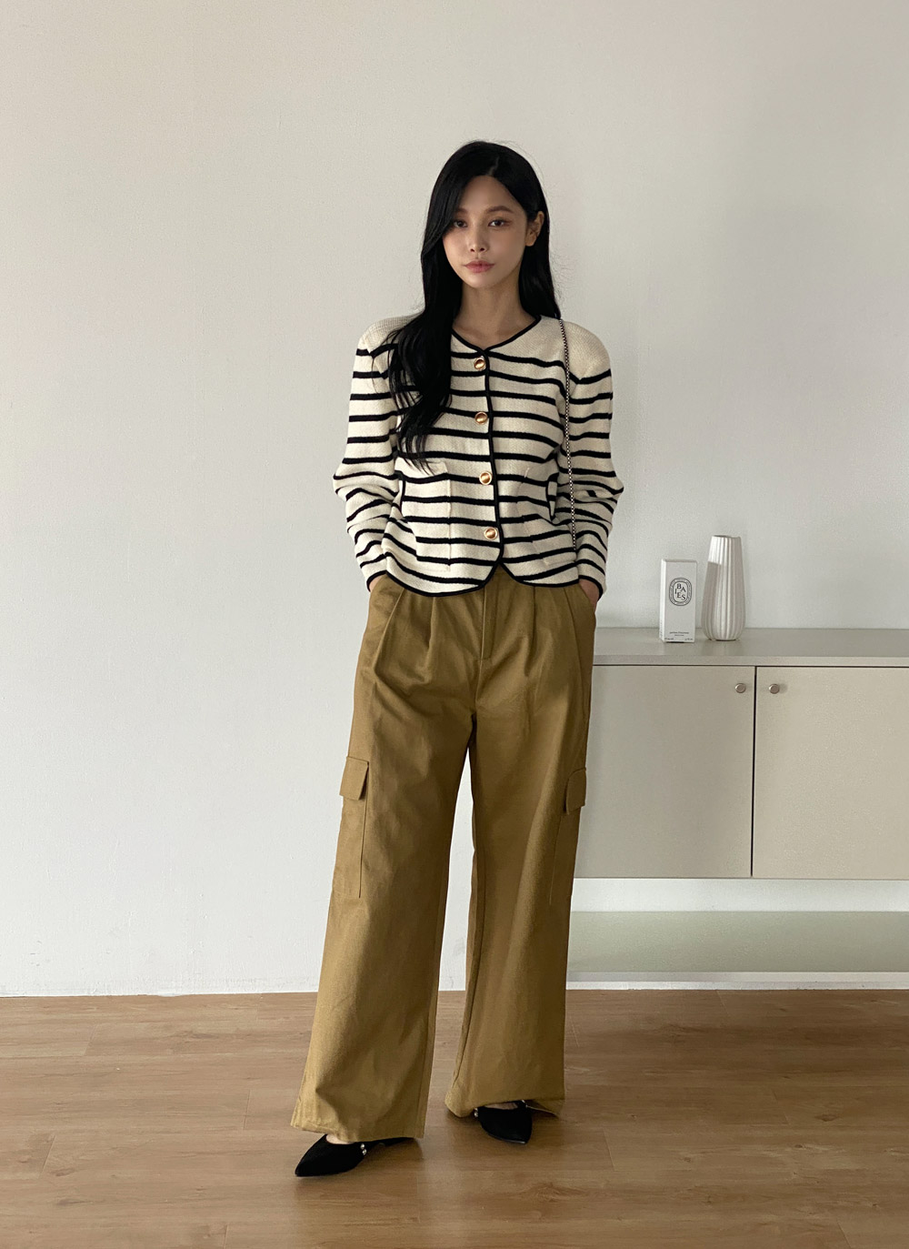 ウエストベルトワイドカーゴパンツ | DHOLIC | 詳細画像8