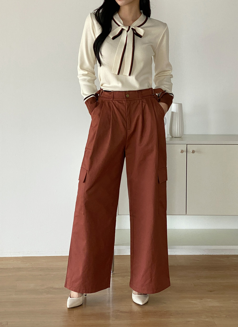 ウエストベルトワイドカーゴパンツ | DHOLIC | 詳細画像11