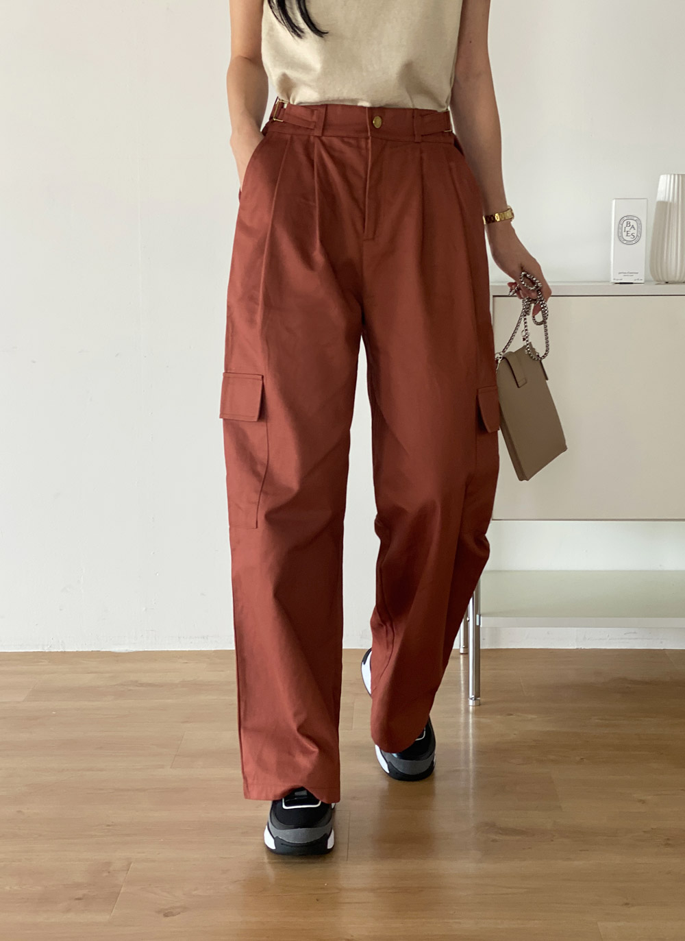 ウエストベルトワイドカーゴパンツ | DHOLIC | 詳細画像12