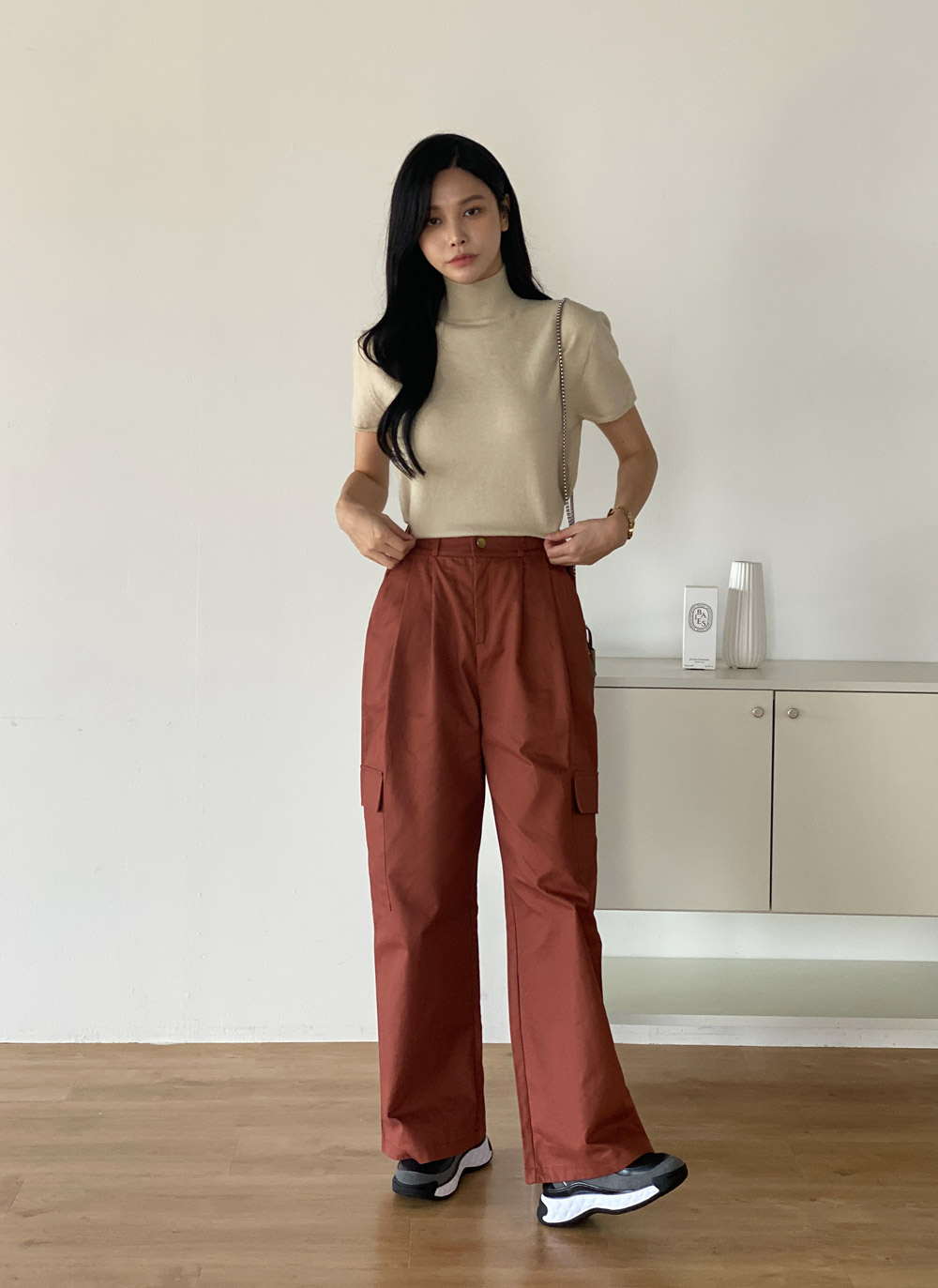 ウエストベルトワイドカーゴパンツ | DHOLIC | 詳細画像14