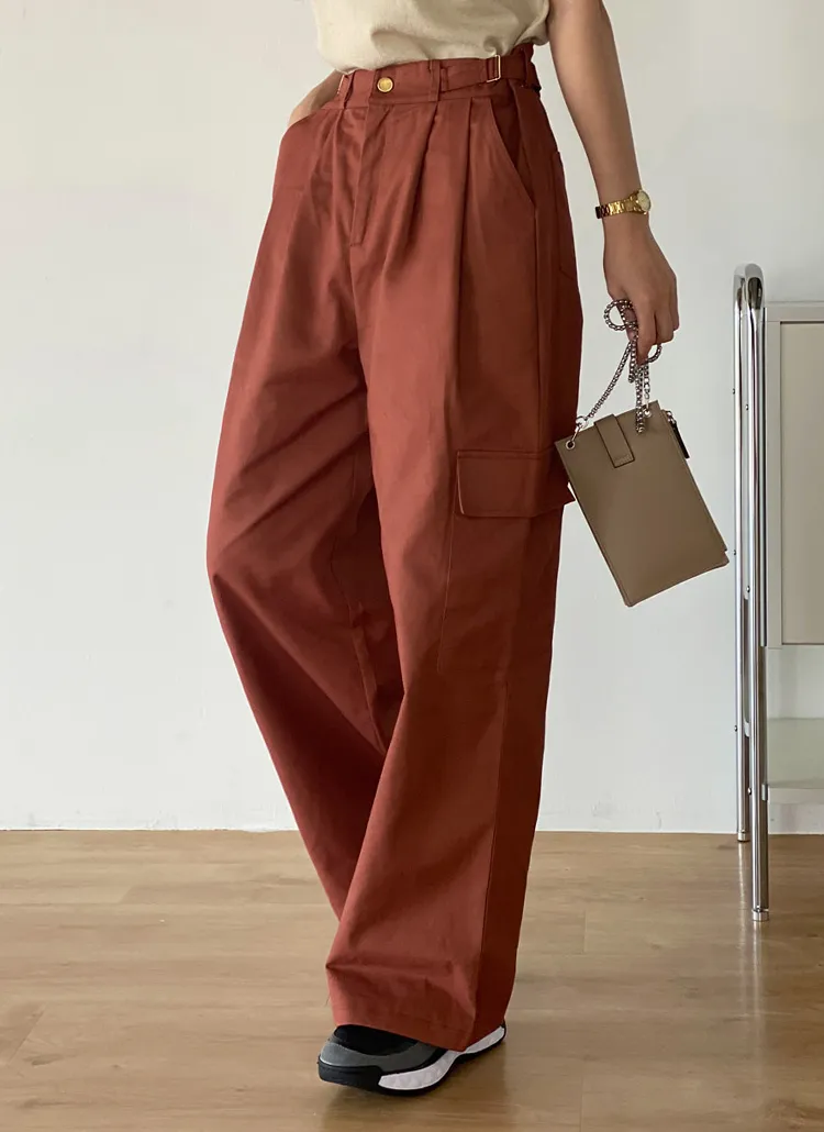 ウエストベルトワイドカーゴパンツ | DHOLIC | 詳細画像1