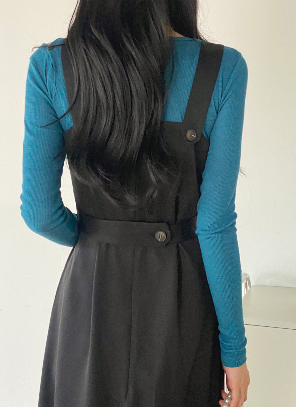 ボタンストラップノースリワンピース | DHOLIC | 詳細画像6