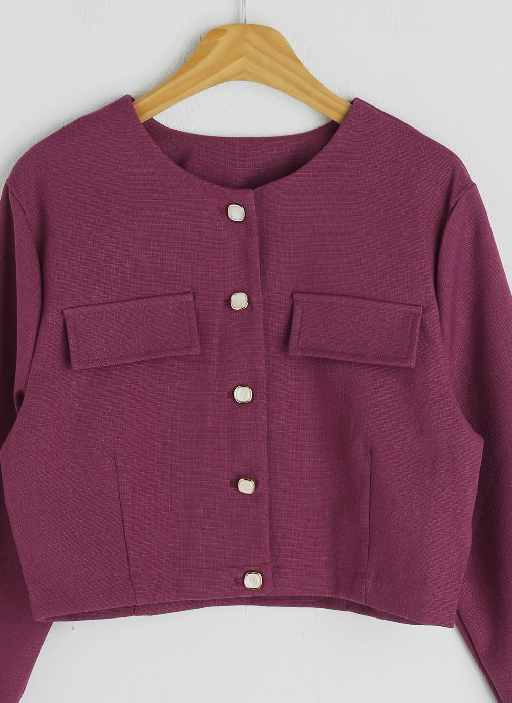 ツイードスクエアボタンジャケット&フレアスカートSET | DHOLIC | 詳細画像22