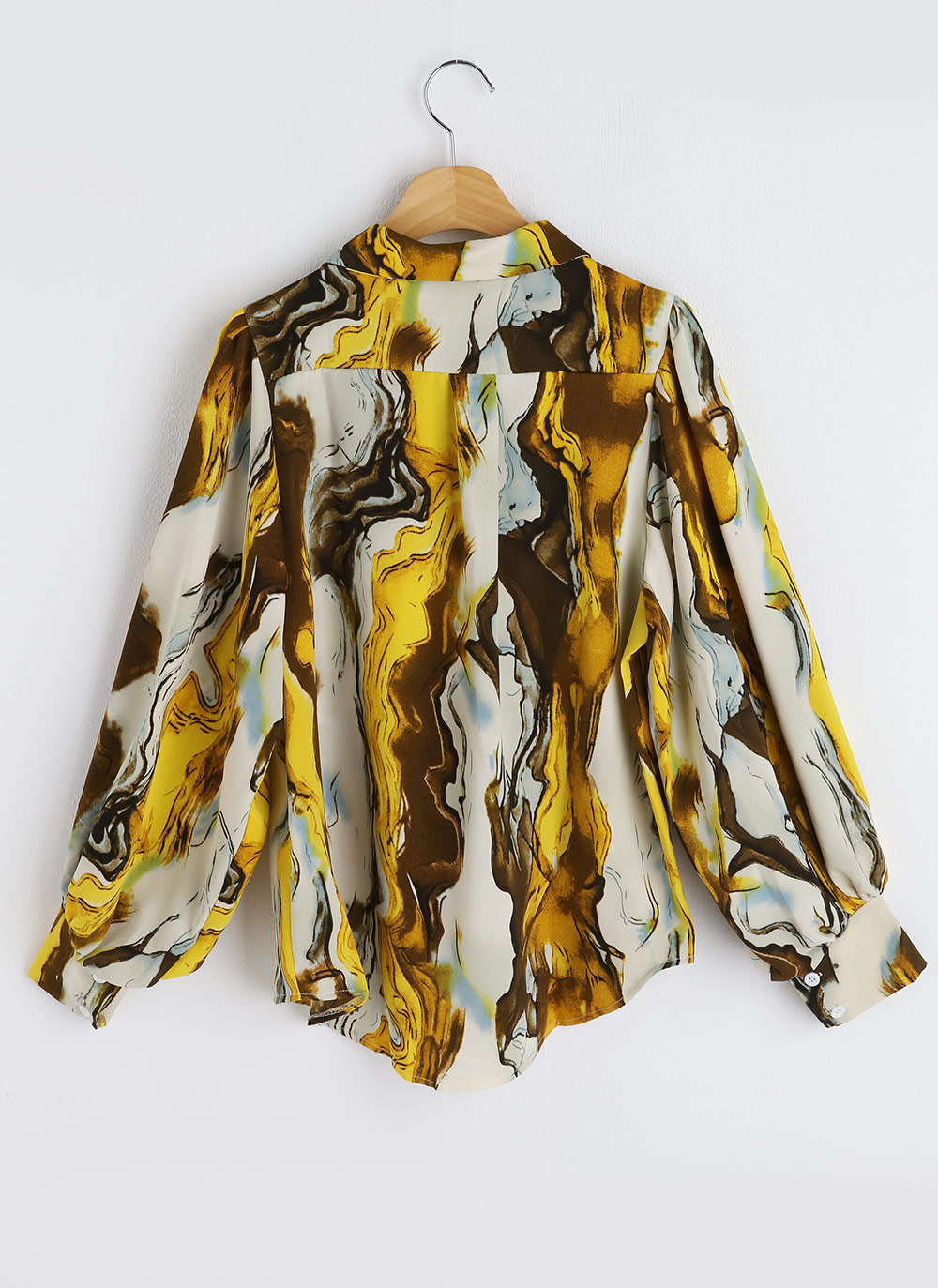 マーブルパフスリーブシャツ | DHOLIC | 詳細画像15