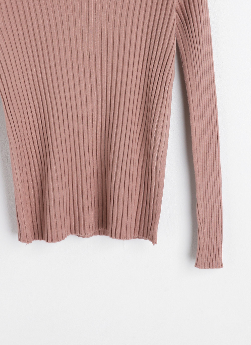 Vネックリブ長袖ニット | DHOLIC | 詳細画像26