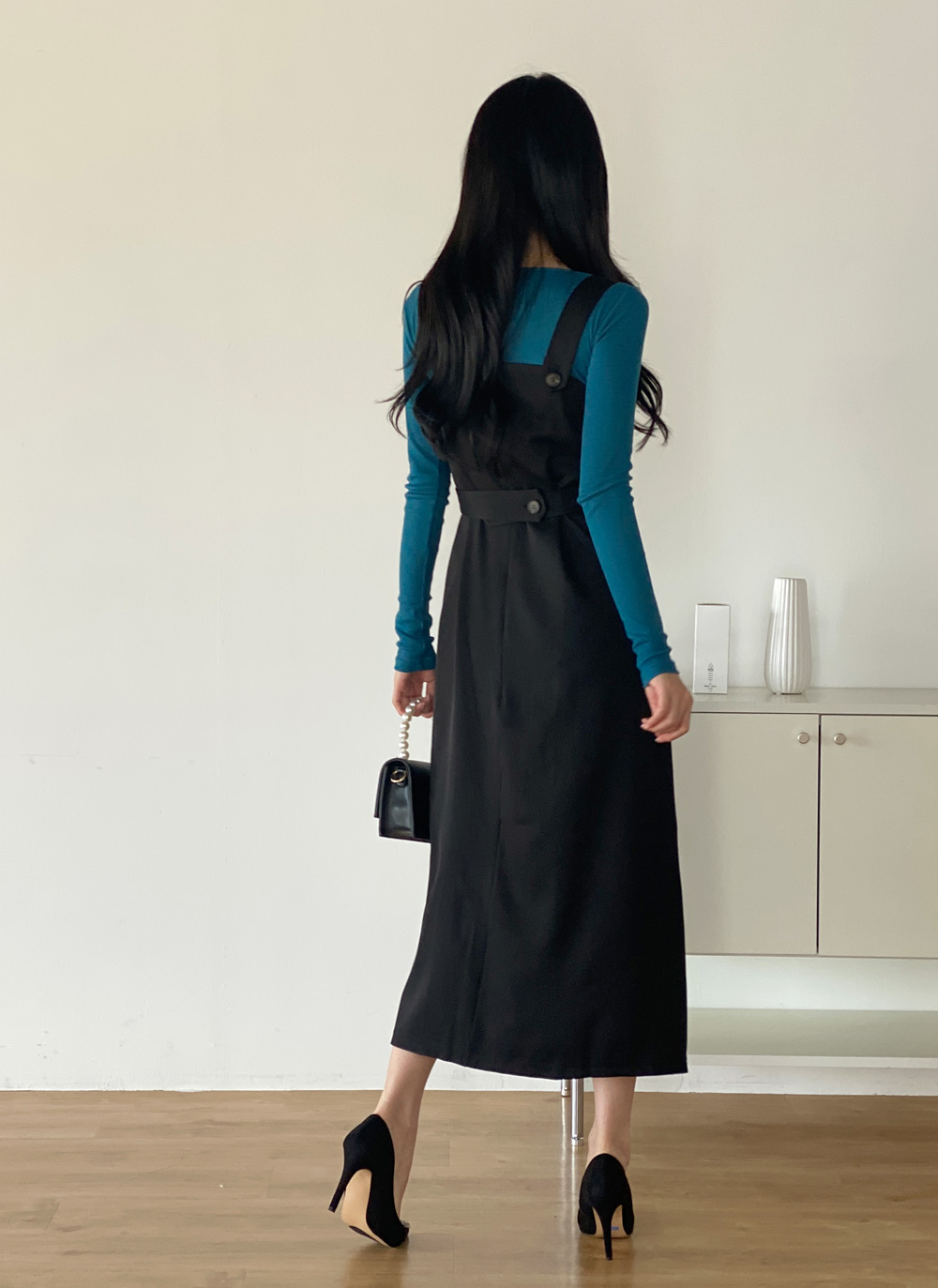 ダイアゴナルボタンリブTシャツ | DHOLIC | 詳細画像18