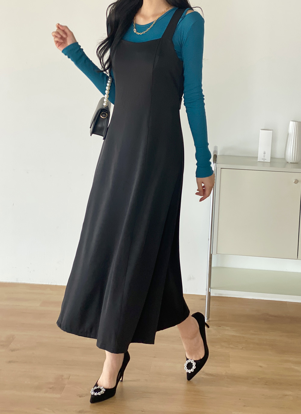 ダイアゴナルボタンリブTシャツ | DHOLIC | 詳細画像19