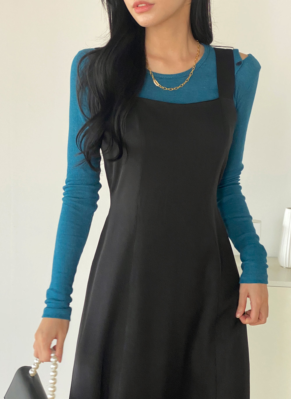 ダイアゴナルボタンリブTシャツ | DHOLIC | 詳細画像20