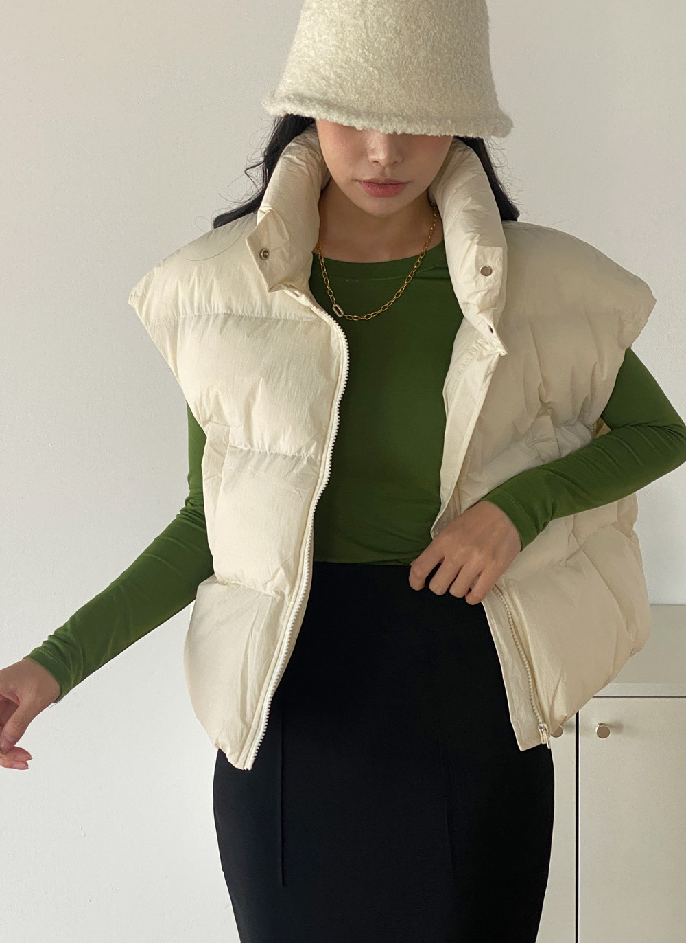 ラウンドクロップドタイトTシャツ | DHOLIC | 詳細画像12