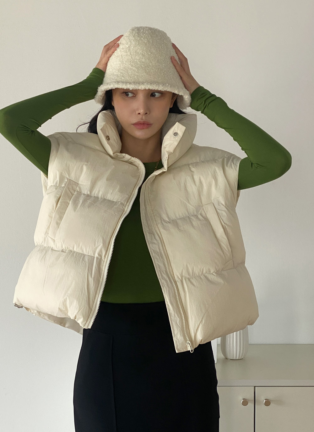 ラウンドクロップドタイトTシャツ | DHOLIC | 詳細画像14