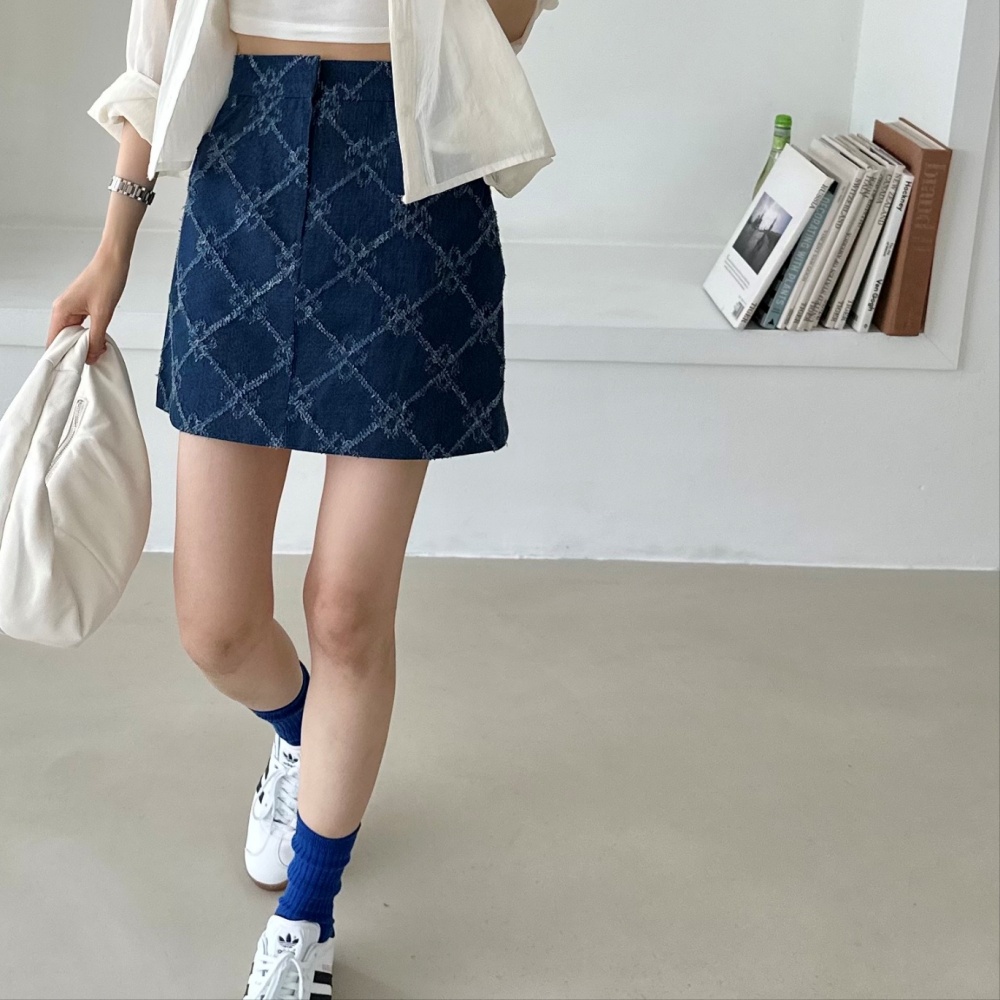 フラワーモチーフが可愛い◇*MARNI*デニム ミニスカート 関税込 AZUL BY MOUSSY | MARY QUANT×AZUL ロゴデニムミニスカート