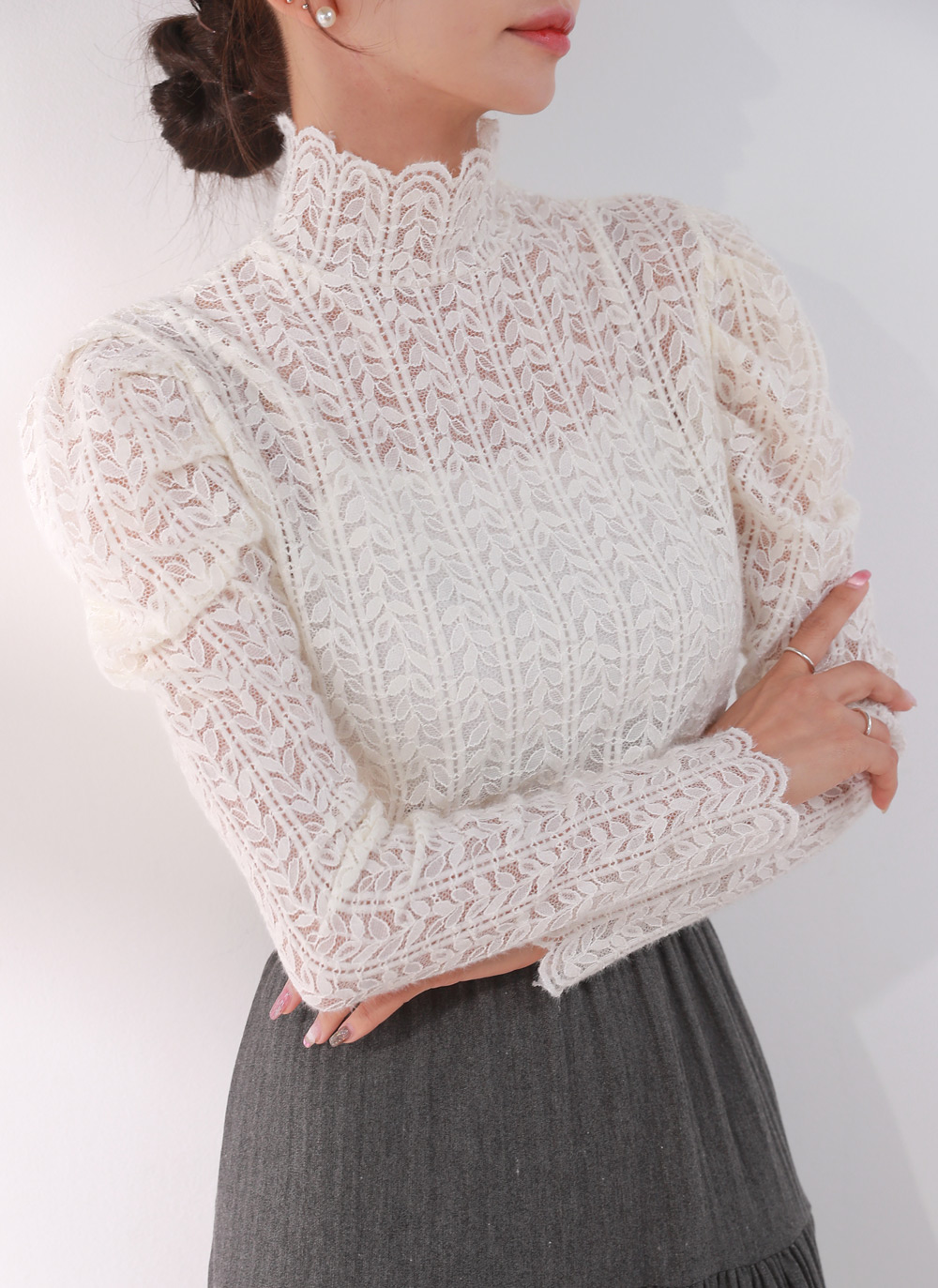 ティアードプリーツスカート | DHOLIC | 詳細画像5