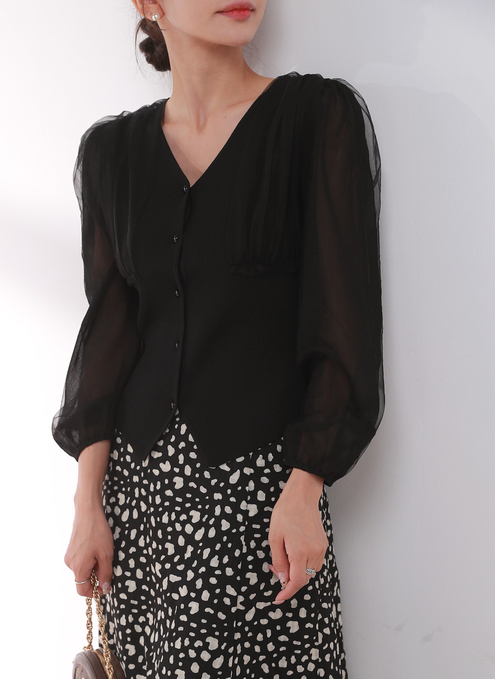 レオパードフレアイージースカート | DHOLIC | 詳細画像6