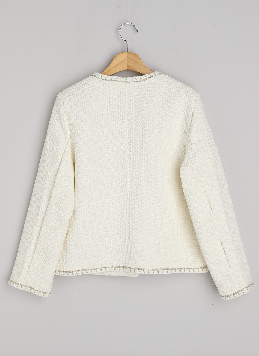 ゴールドボタンポケットツイードジャケット | DHOLIC | 詳細画像15