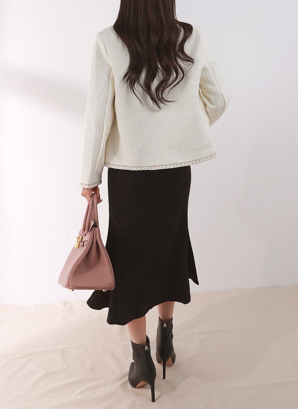 ゴールドボタンポケットツイードジャケット | DHOLIC | 詳細画像6