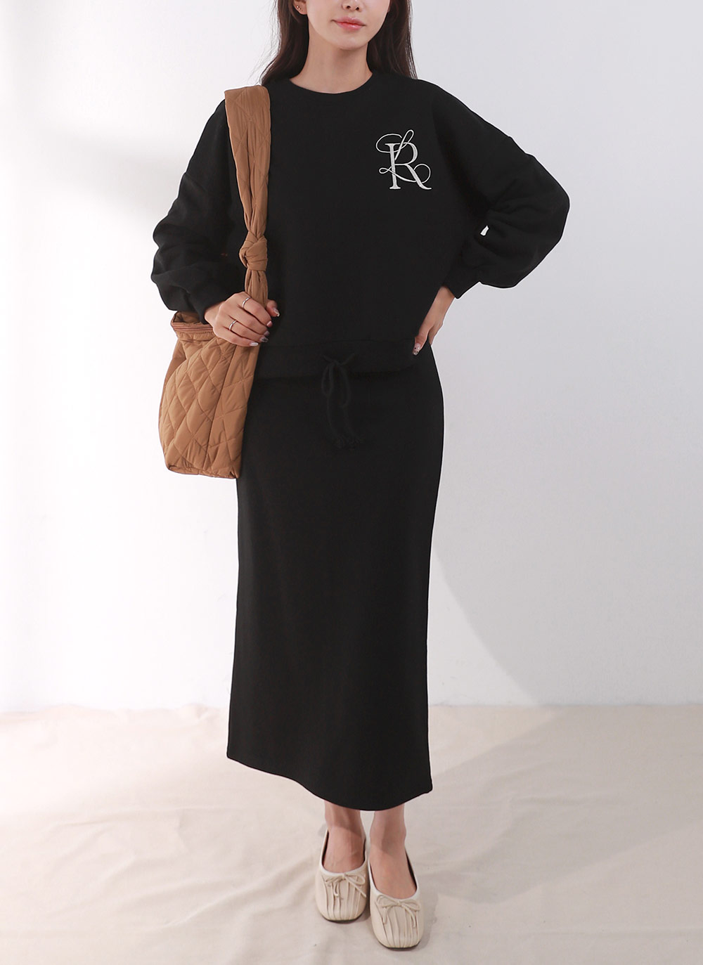 ストリングR刺繍スウェット&スカートSET | DHOLIC | 詳細画像14