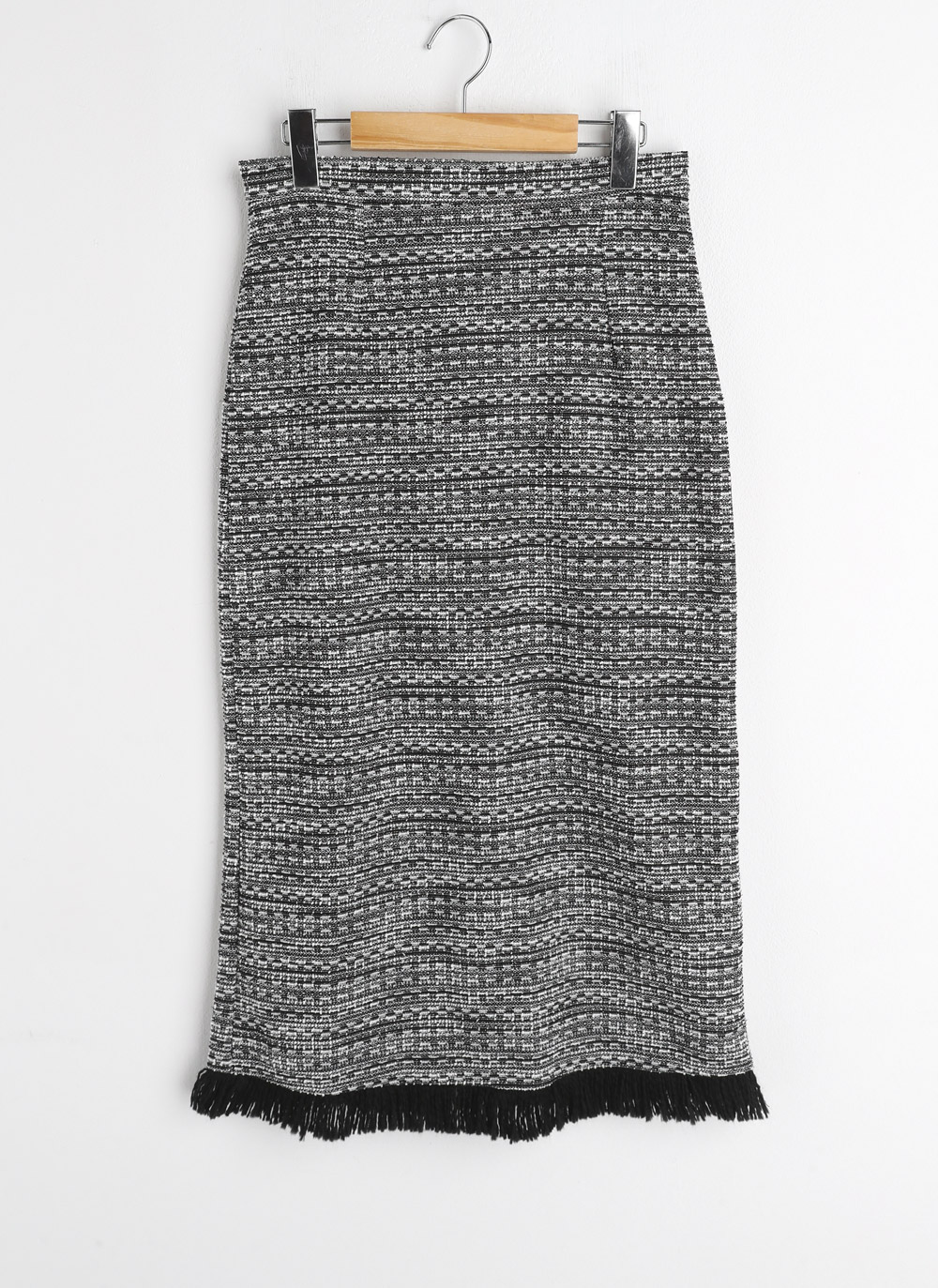 フリンジツイードブラウス&スカートSET | DHOLIC | 詳細画像18