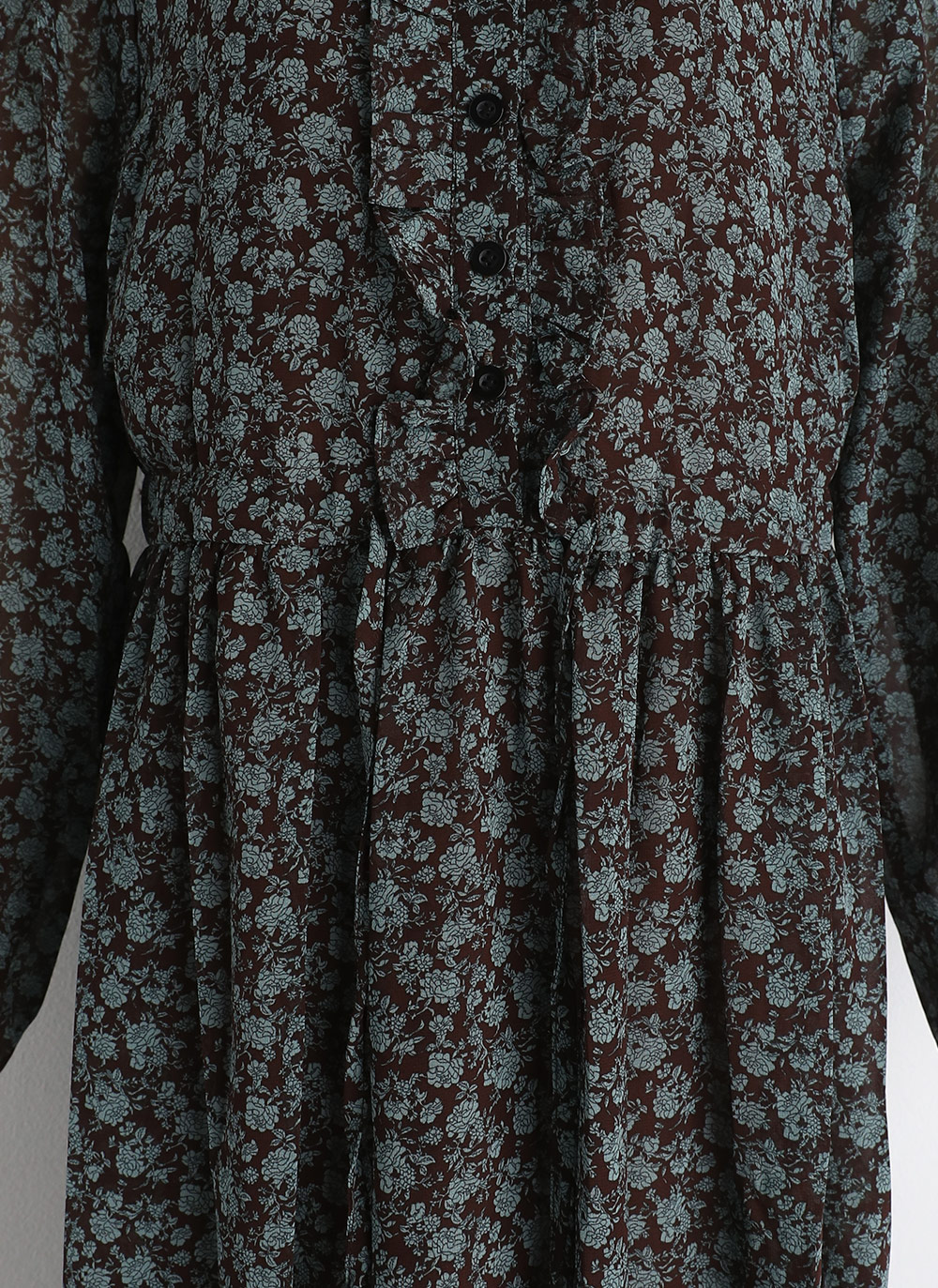 ストリング花柄フリルワンピース | DHOLIC | 詳細画像19