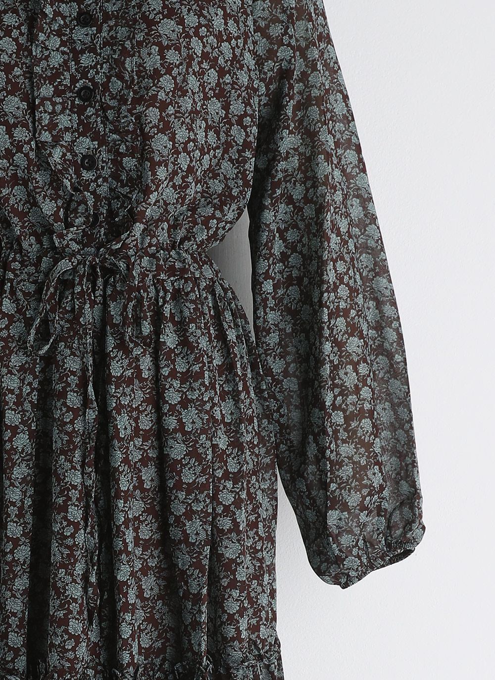 ストリング花柄フリルワンピース | DHOLIC | 詳細画像20