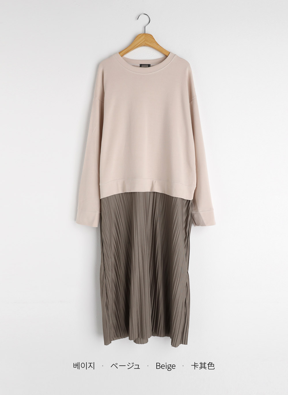 プリーツスウェットワンピース | DHOLIC | 詳細画像14