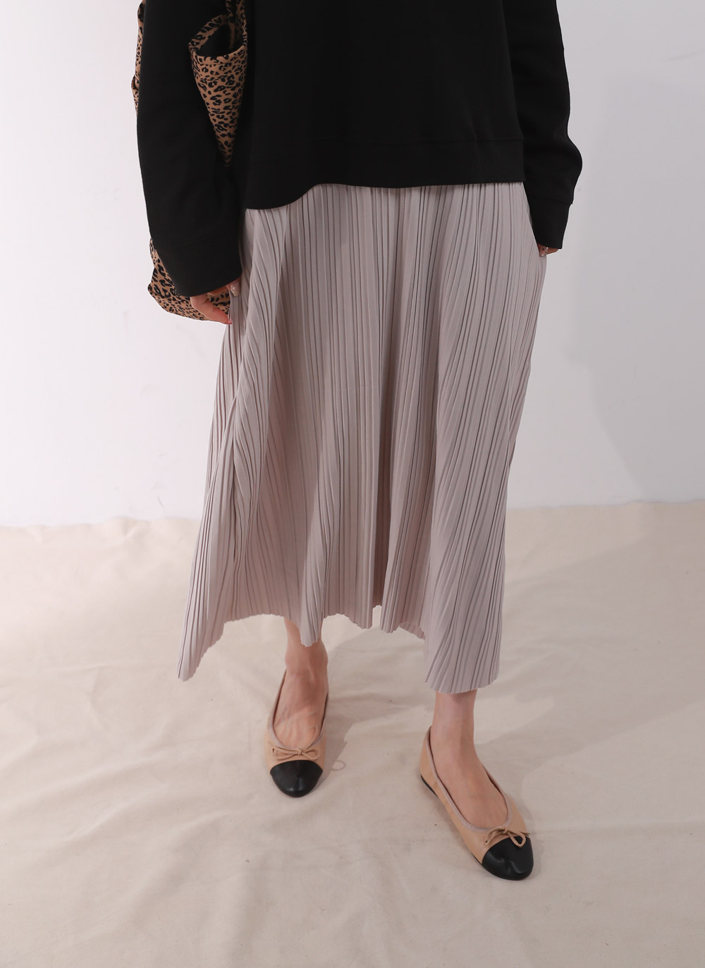 プリーツスウェットワンピース | DHOLIC | 詳細画像5