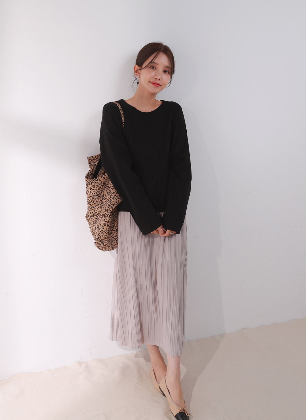 プリーツスウェットワンピース | DHOLIC | 詳細画像12