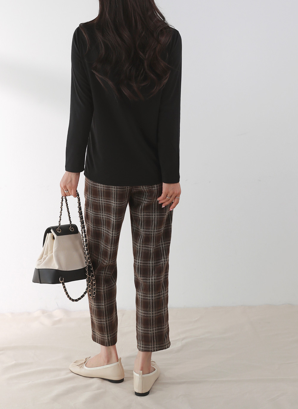 ソフトタッチハーフネックTシャツ | DHOLIC | 詳細画像11