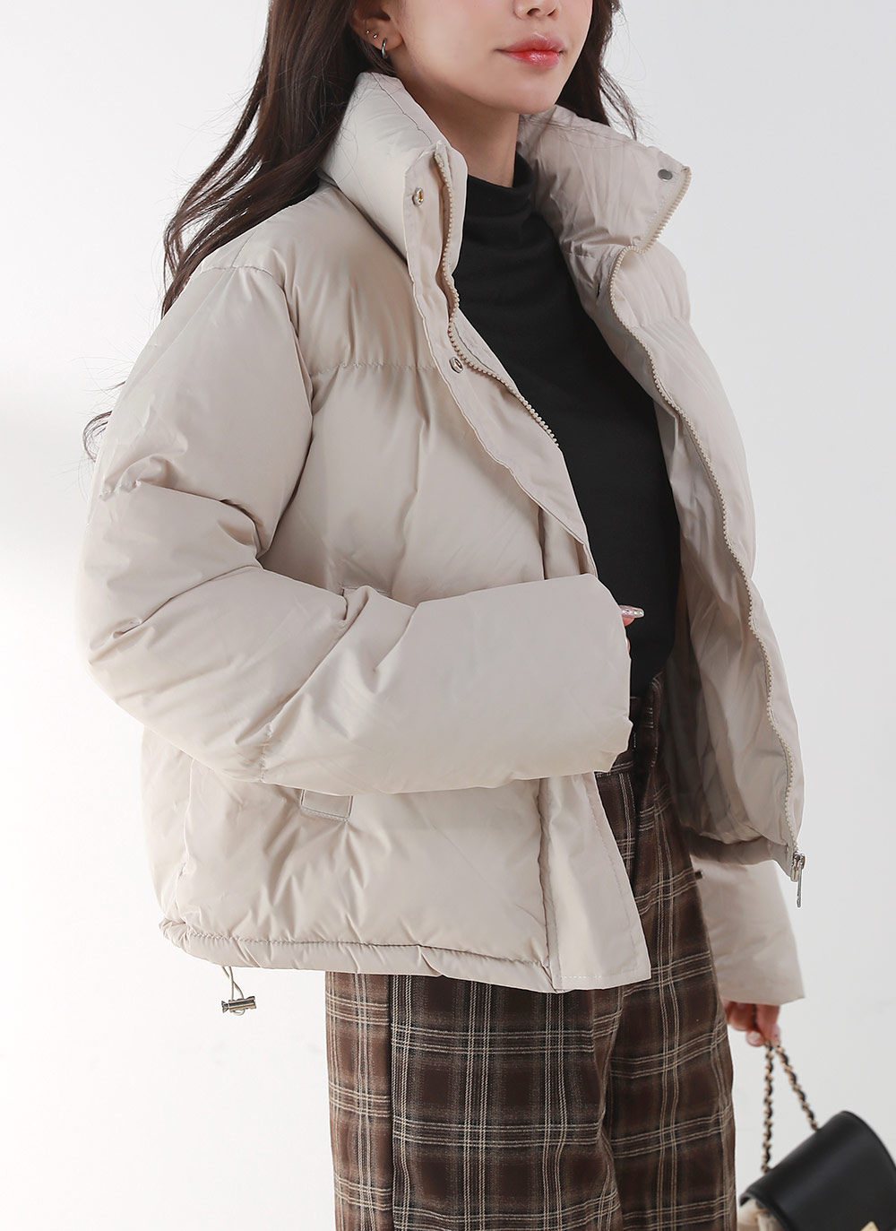 ソフトタッチハーフネックTシャツ | DHOLIC | 詳細画像12