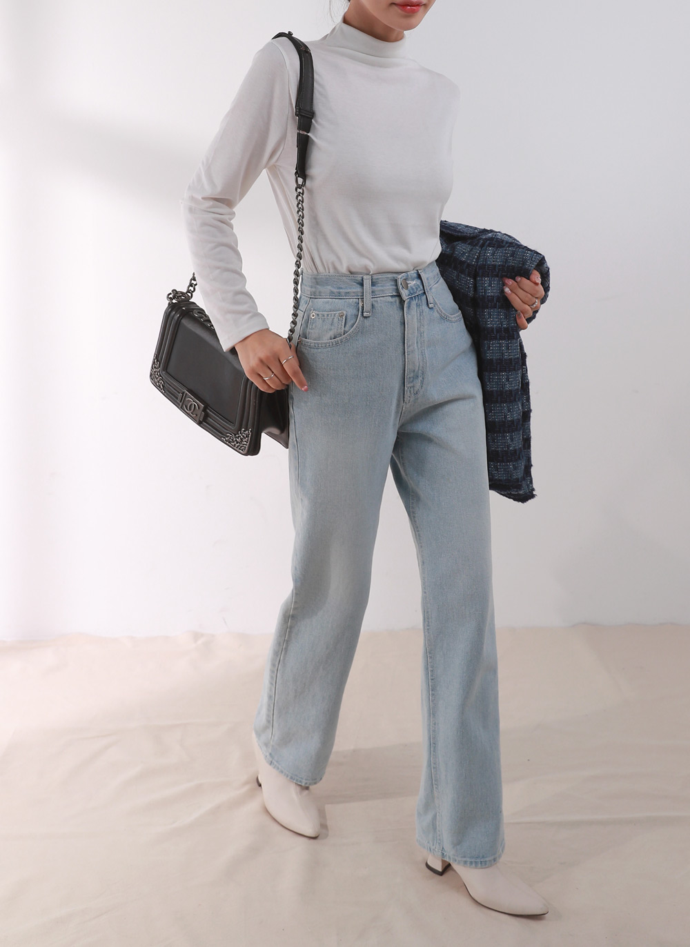 ソフトタッチハーフネックTシャツ | DHOLIC | 詳細画像16