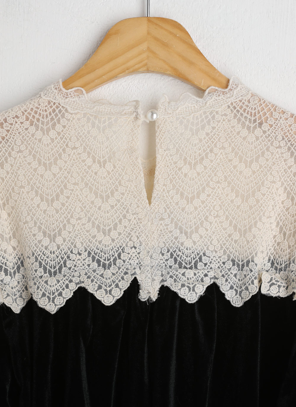 ショルダーレースベロアパフブラウス | DHOLIC | 詳細画像18