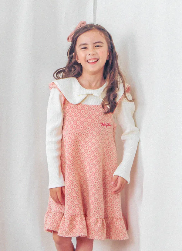 フリルフラワービスチェワンピース | 詳細画像1