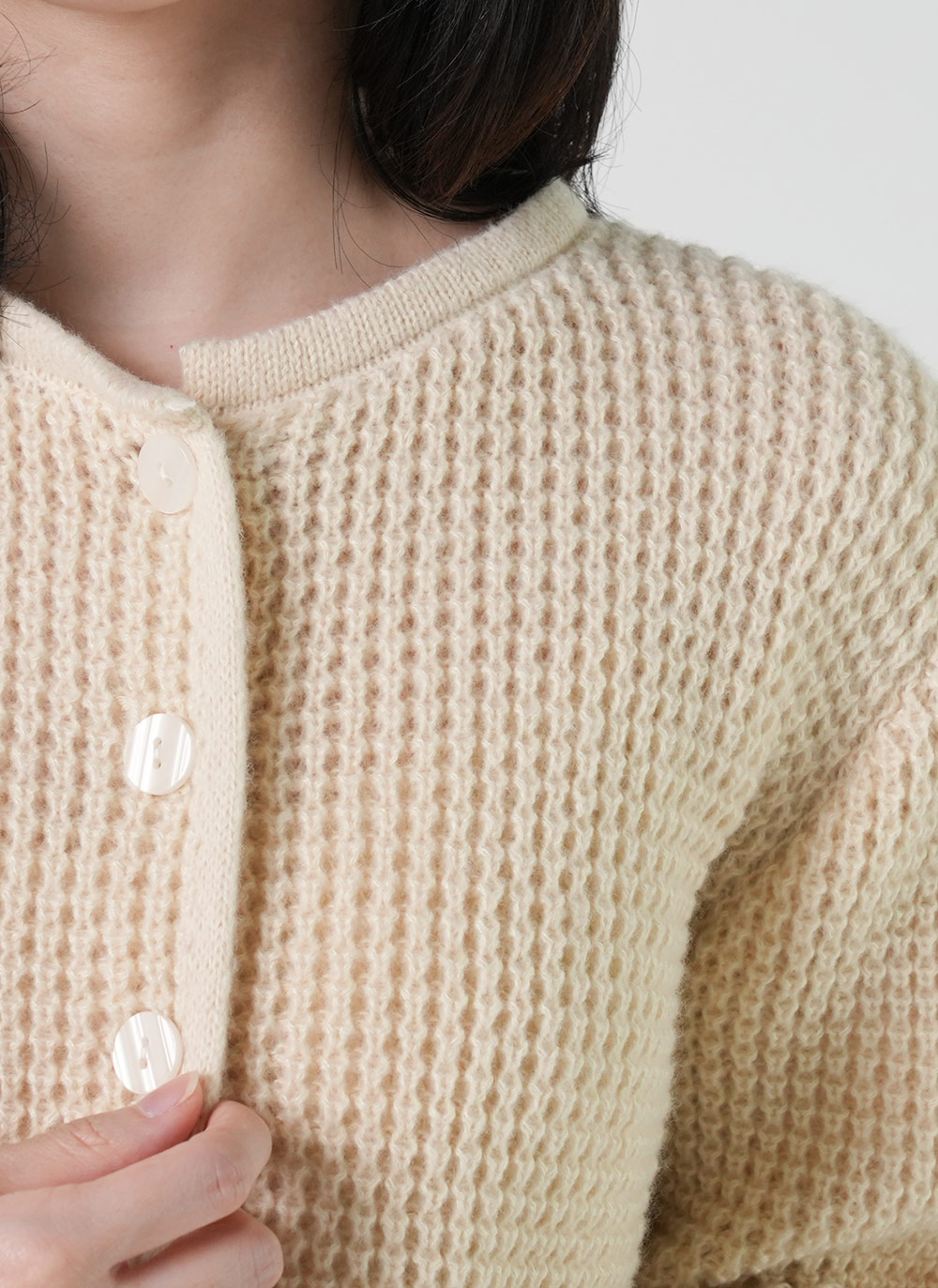 ワッフルポケットカーディガン | DHOLIC | 詳細画像11