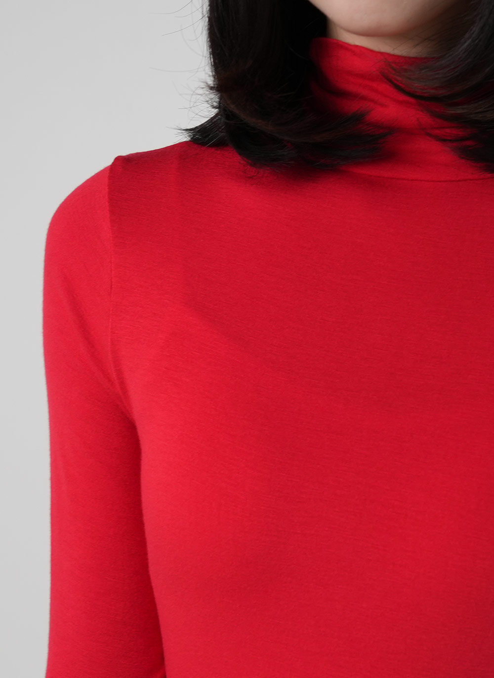 タートルネックスリムTシャツ | DHOLIC | 詳細画像13