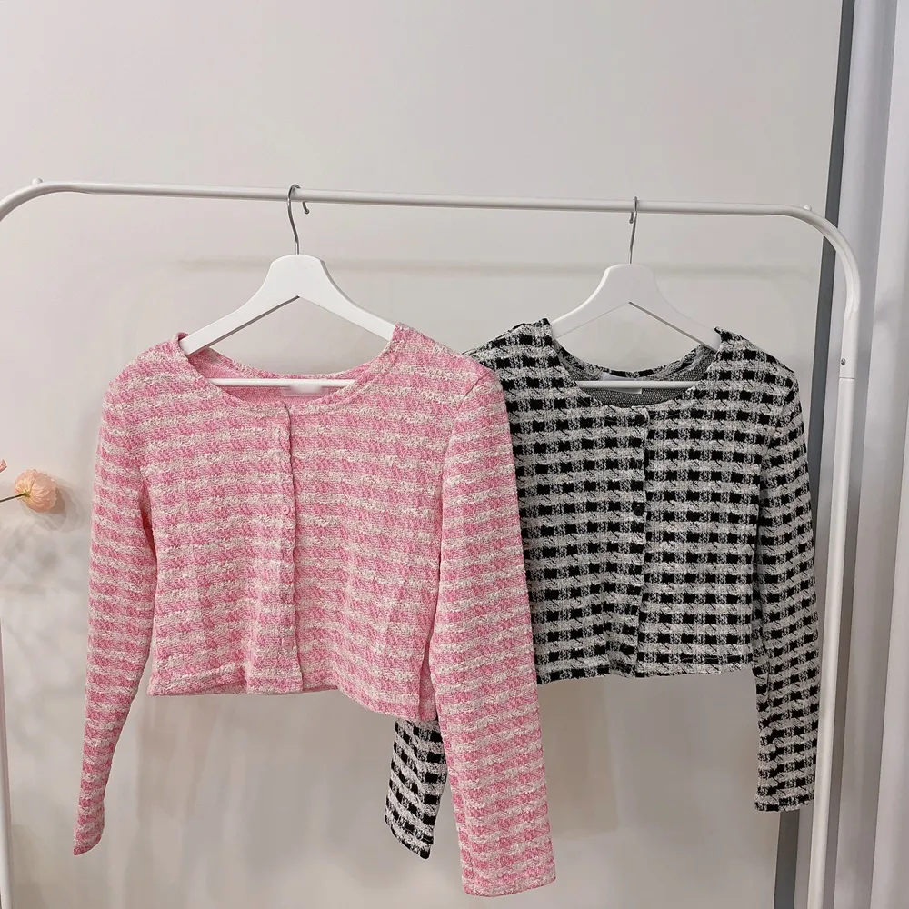 カップ内蔵ツイードビスチェ&ジャケットSET | mirangmirang | 詳細画像22