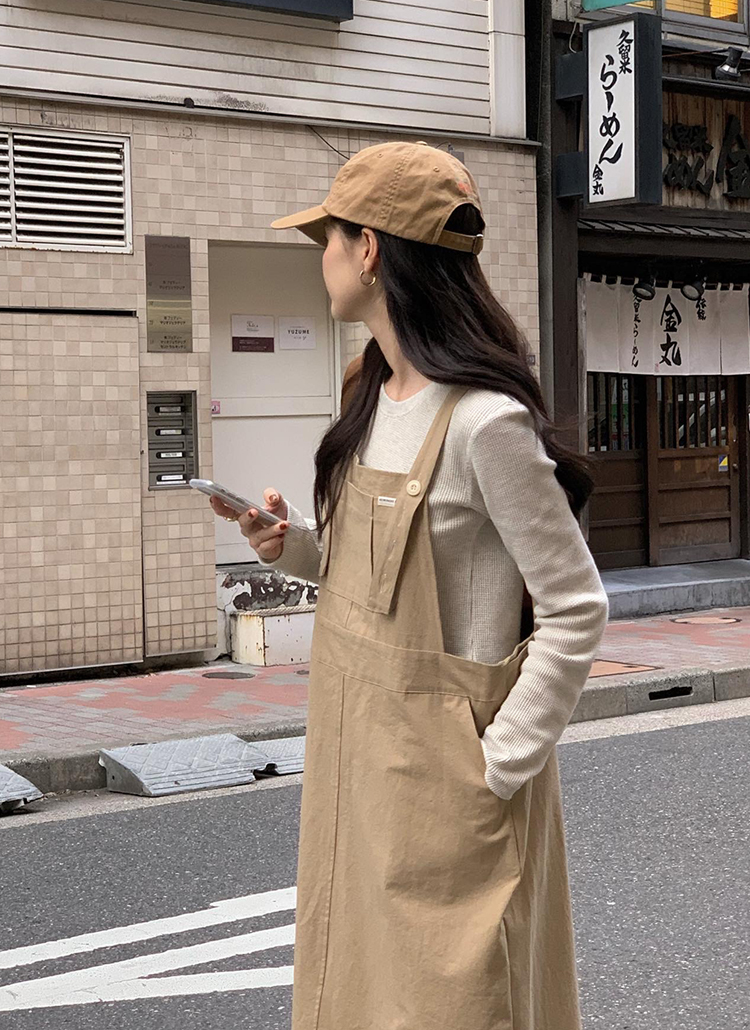 ワッフルクロップド長袖Tシャツ | レディースファッション通販 - DHOLIC